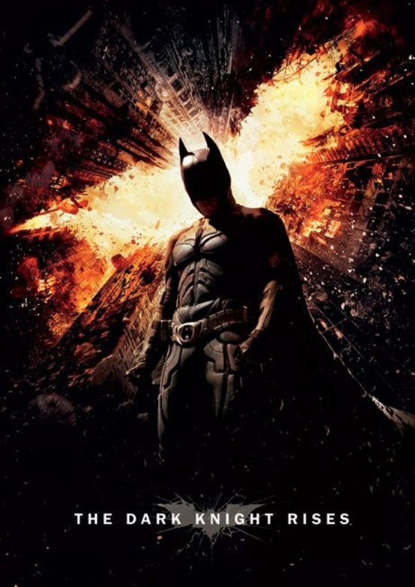 'The Dark Knight Rises' movie poster