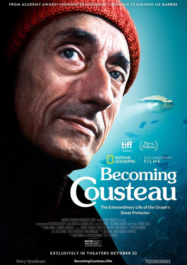 'Becoming Cousteau' movie poster