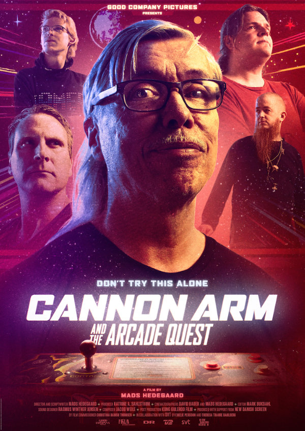 'Cannon Arm and the Arcade Quest' movie poster