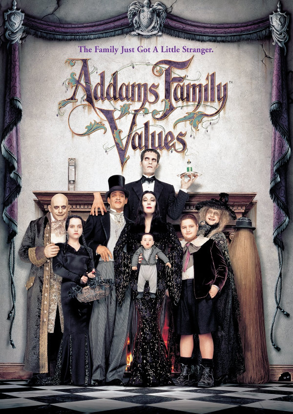'Addams Family Values' movie poster
