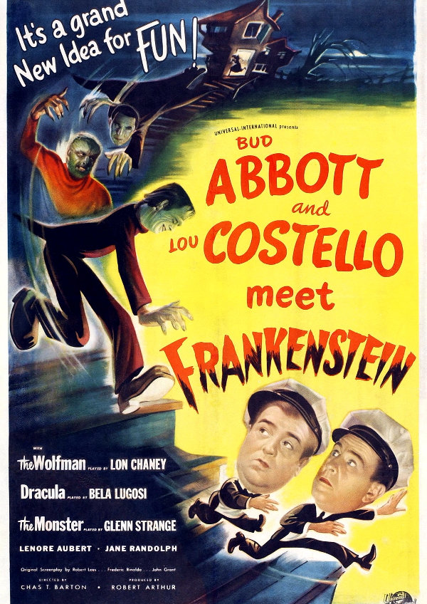 'Abbott And Costello Meet Frankenstein' movie poster