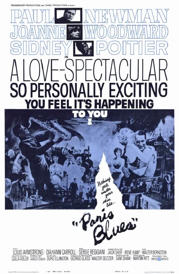 'Paris Blues' movie poster