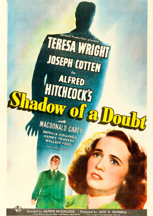 'Shadow Of A Doubt' movie poster