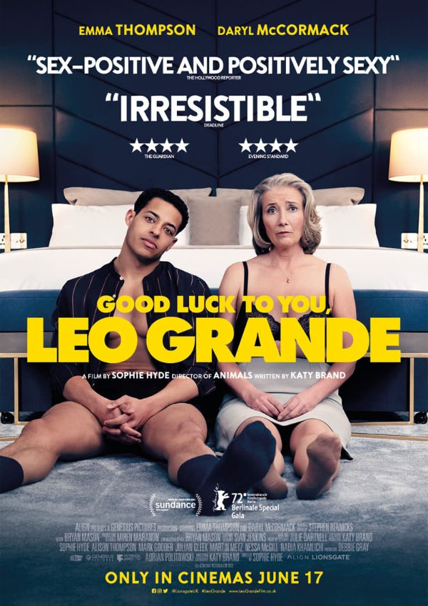 'Good Luck to You, Leo Grande' movie poster