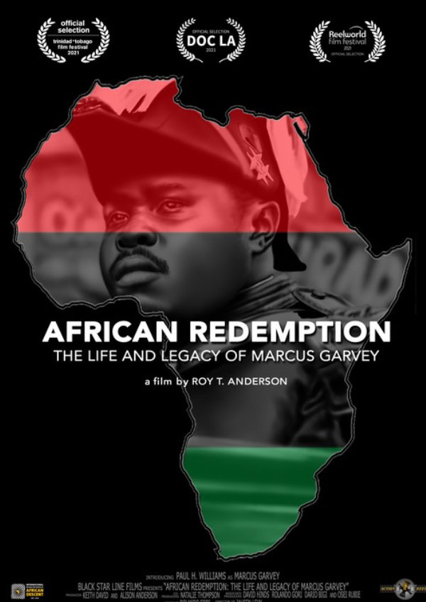 'African Redemption: The Life And Legacy Of Marcus Garvey' movie poster