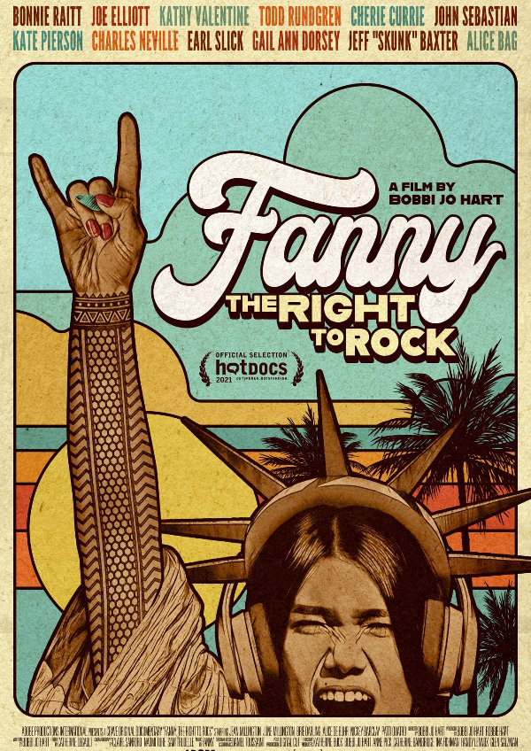 'Fanny: The Right to Rock' movie poster