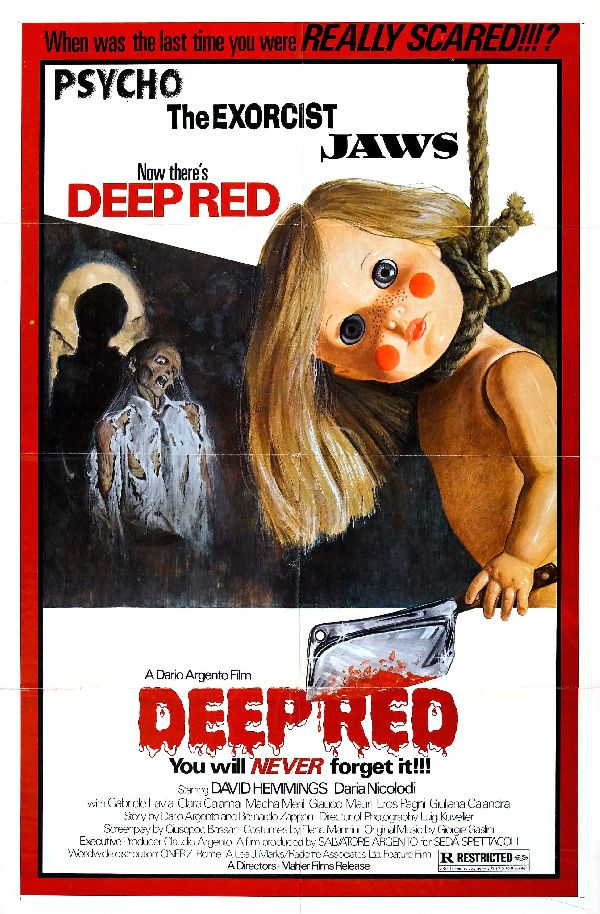 'Deep Red (Profundo Rosso)' movie poster