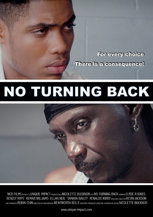 'No Turning Back' movie poster