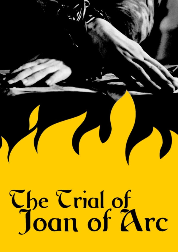 'The Trial Of Joan Of Arc' movie poster