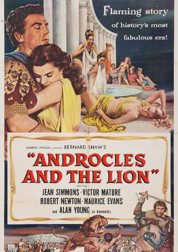 'Androcles And The Lion' movie poster