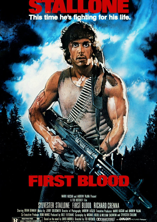 'First Blood' movie poster
