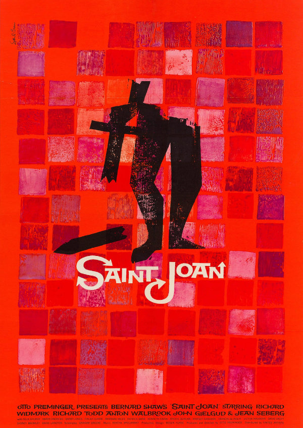 'Saint Joan' movie poster