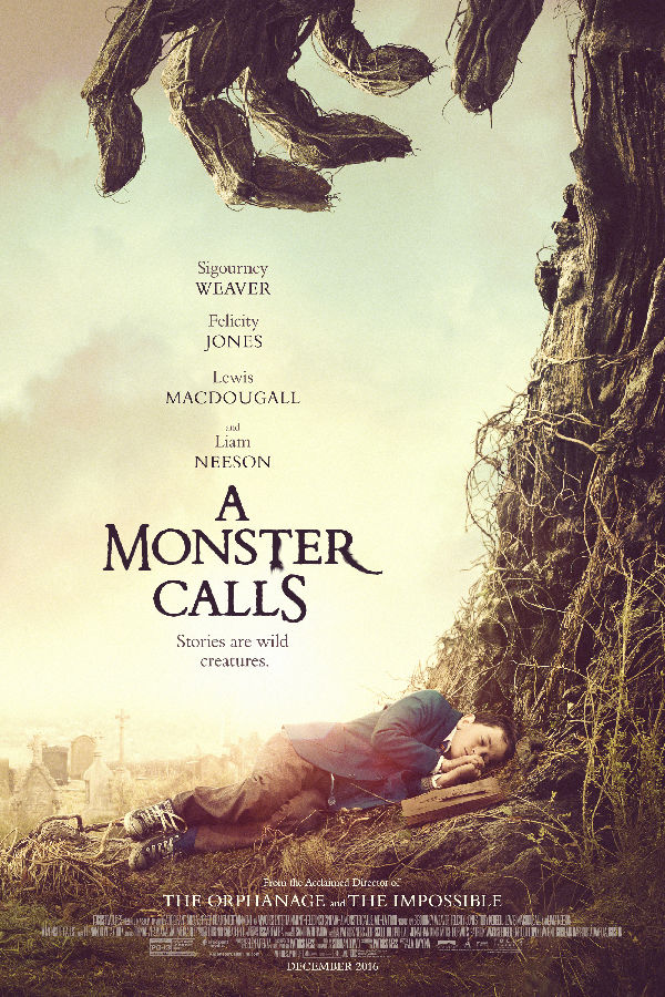 'A Monster Calls' movie poster