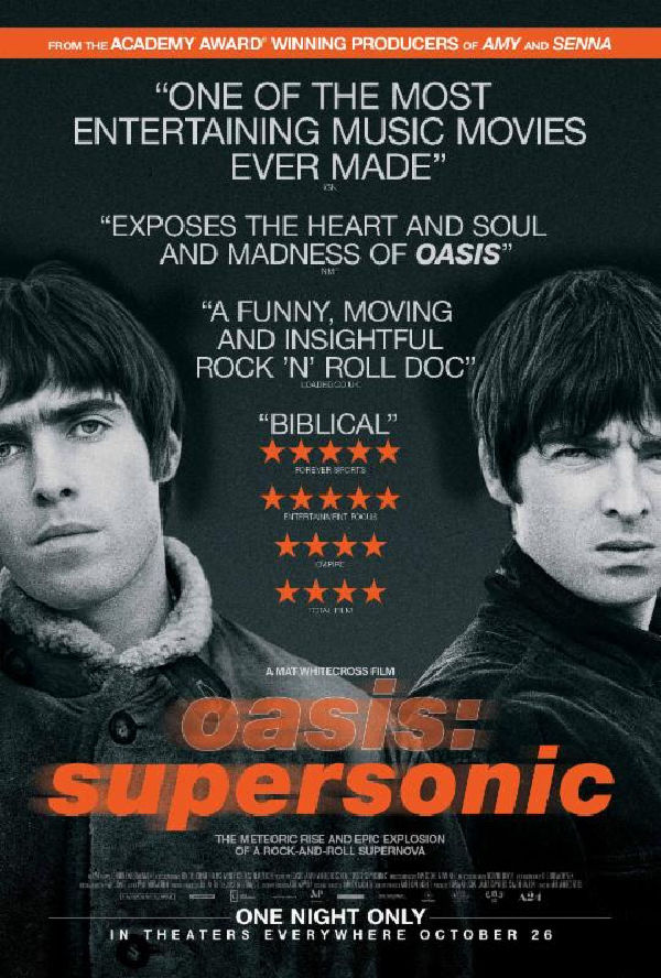 'Oasis: Supersonic' movie poster