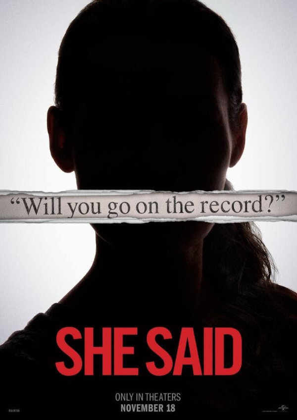 'She Said' movie poster