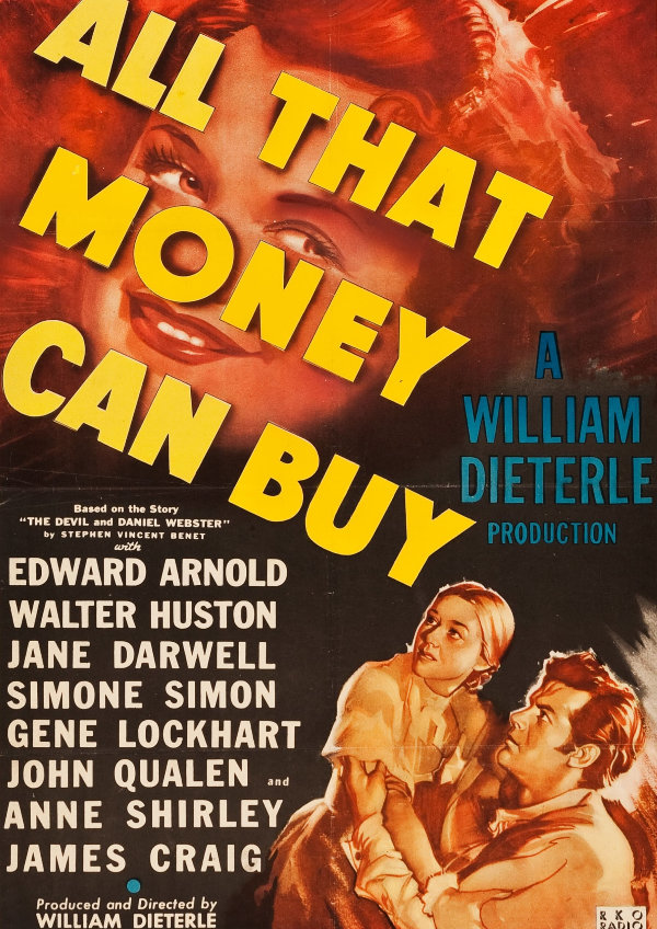 'All That Money Can Buy' movie poster