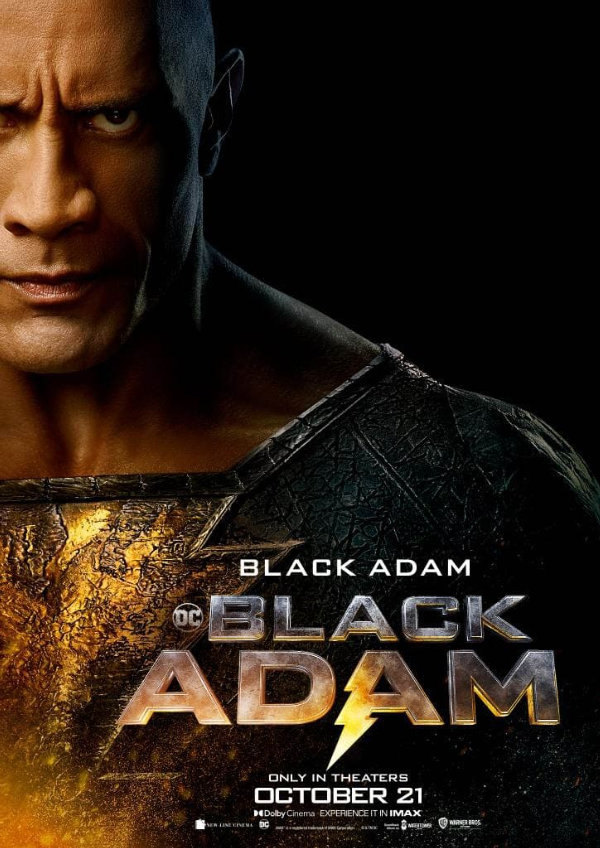 'Black Adam' movie poster