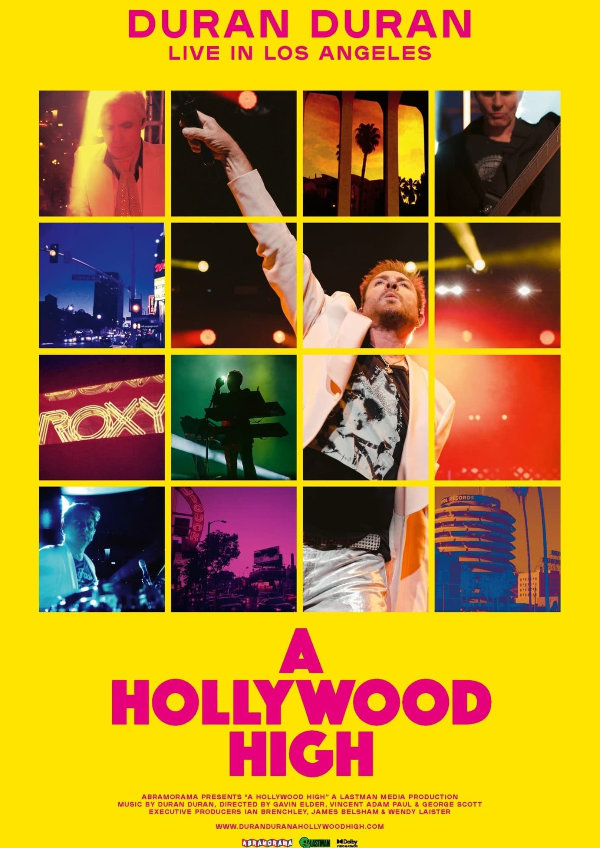 'Duran Duran: A Hollywood High' movie poster