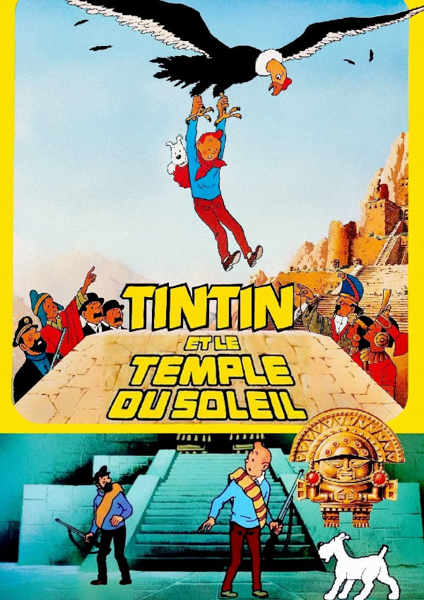 'Tintin & The Temple of the Sun' movie poster