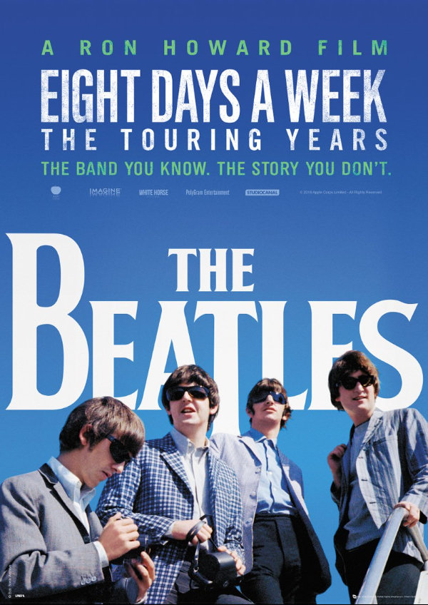 'The Beatles: Eight Days a Week - The Touring Years' movie poster