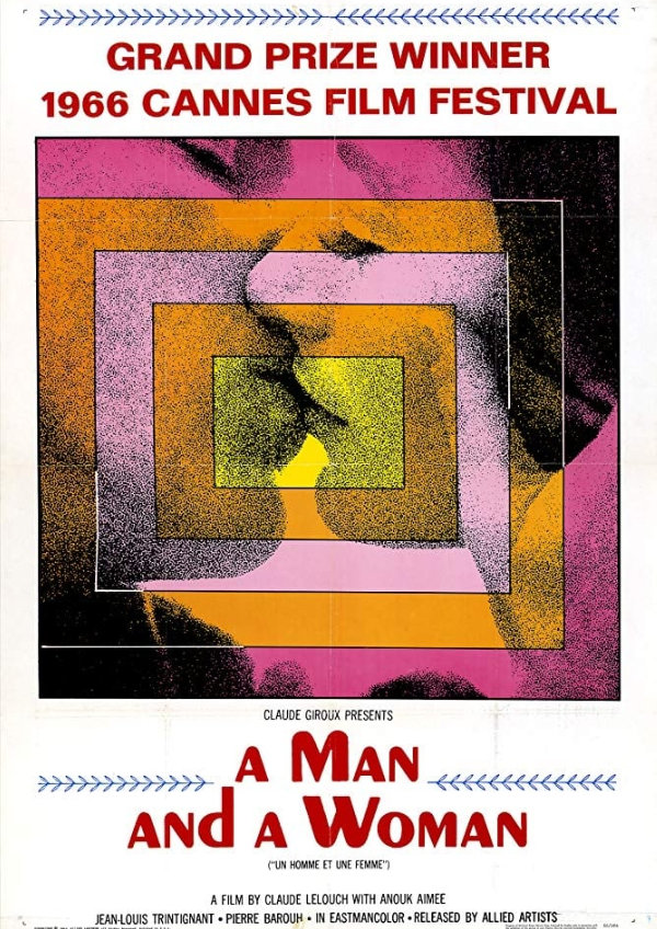 'A Man and a Woman (Un homme et une femme)' movie poster