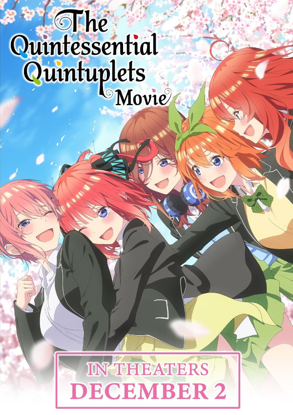 'The Quintessential Quintuplets Movie' movie poster