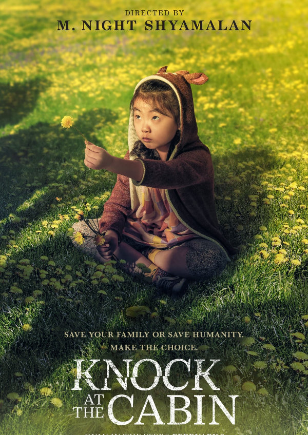 'Knock at the Cabin' movie poster