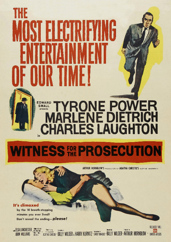'Witness For The Prosecution' movie poster