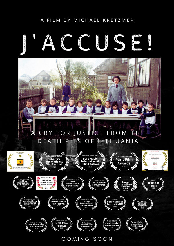 'J'Accuse! A Cry From The Killing Pits of Lithuania' movie poster