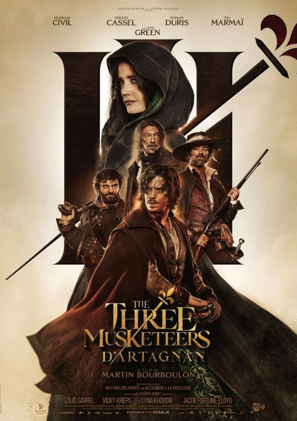'The Three Musketeers: D'Artagnan' movie poster