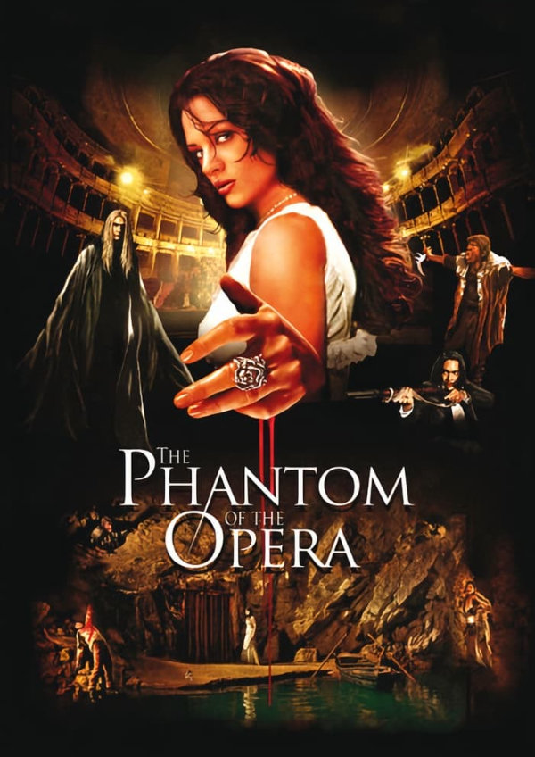 'Dario Argento's The Phantom of the Opera' movie poster