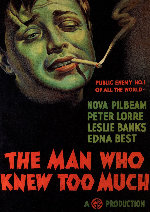 The Man Who Knew Too Much showtimes