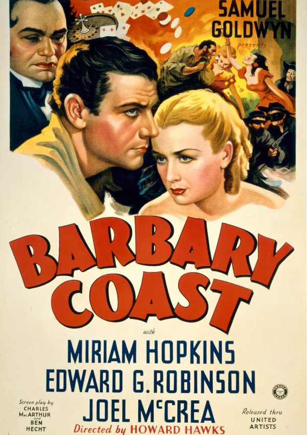 'Barbary Coast' movie poster