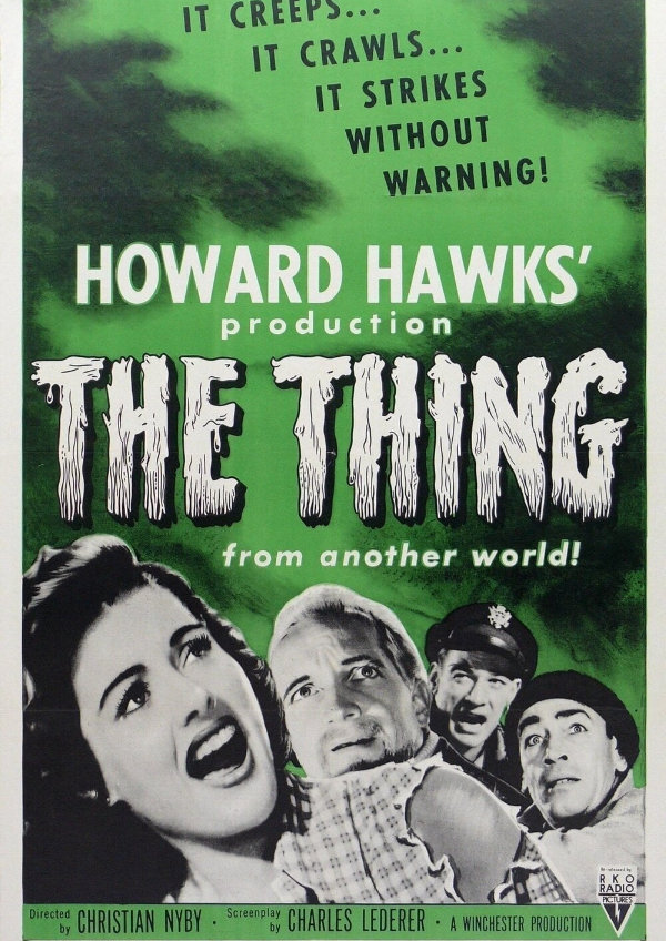 'The Thing from Another World' movie poster