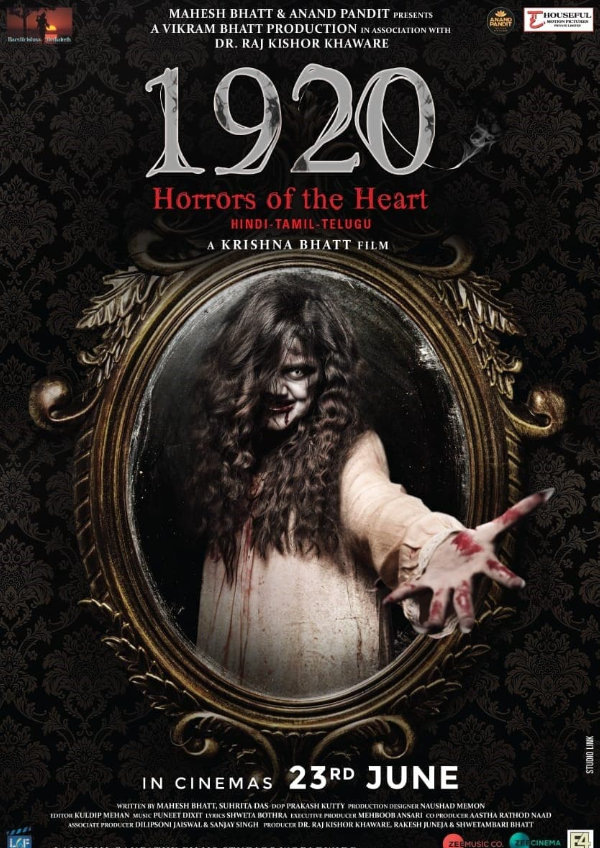 '1920: Horrors of the Heart' movie poster