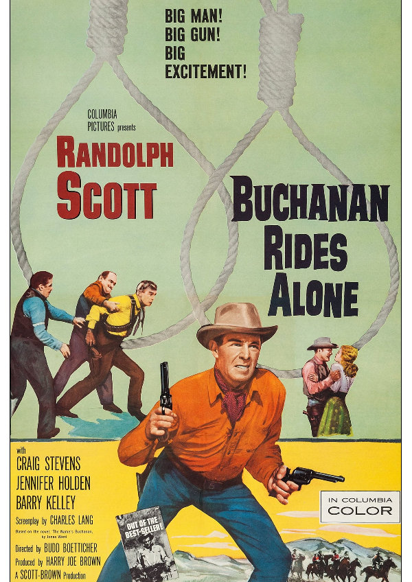 'Buchanan Rides Alone' movie poster