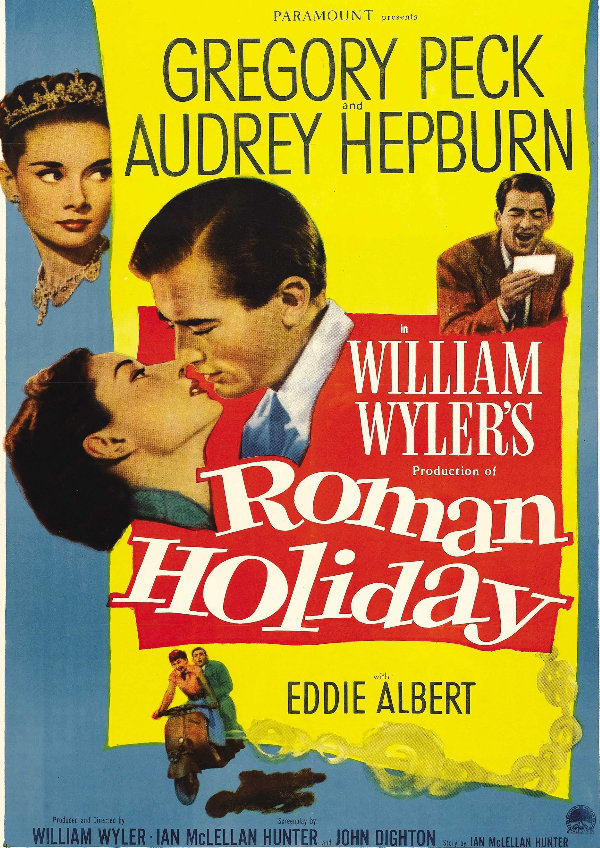 'Roman Holiday' movie poster
