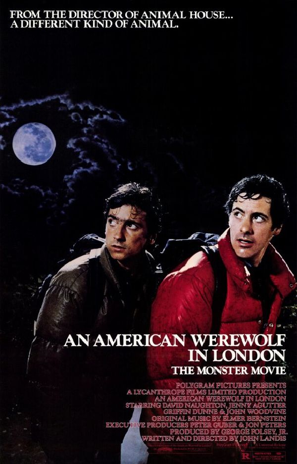 'An American Werewolf In London' movie poster