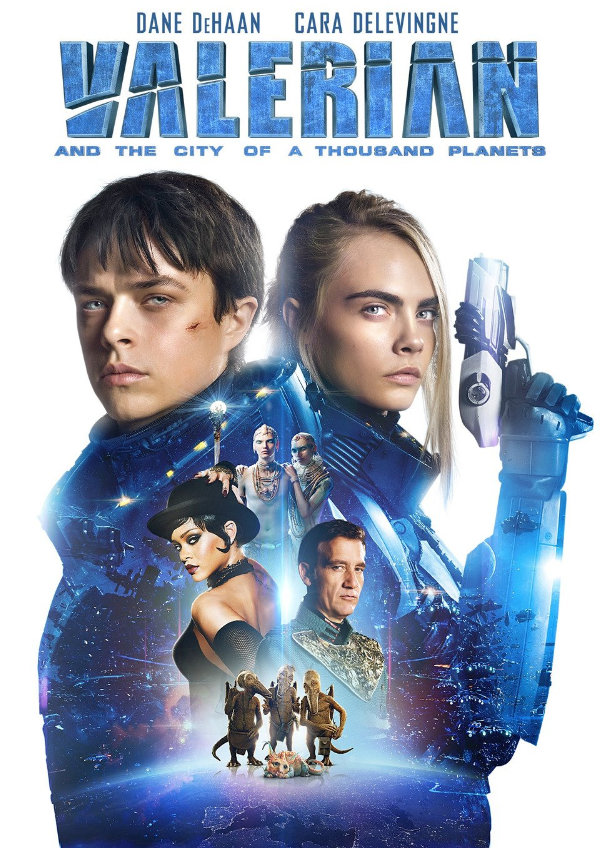 'Valerian And The City Of A Thousand Planets' movie poster