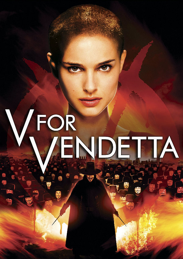 'V For Vendetta' movie poster