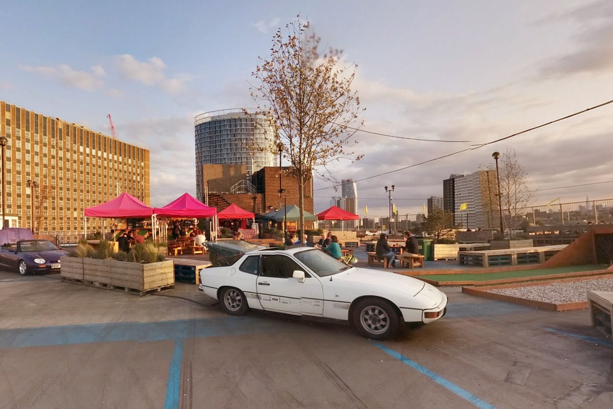 Roof East Rooftop Cinema Club movie showtimes in London